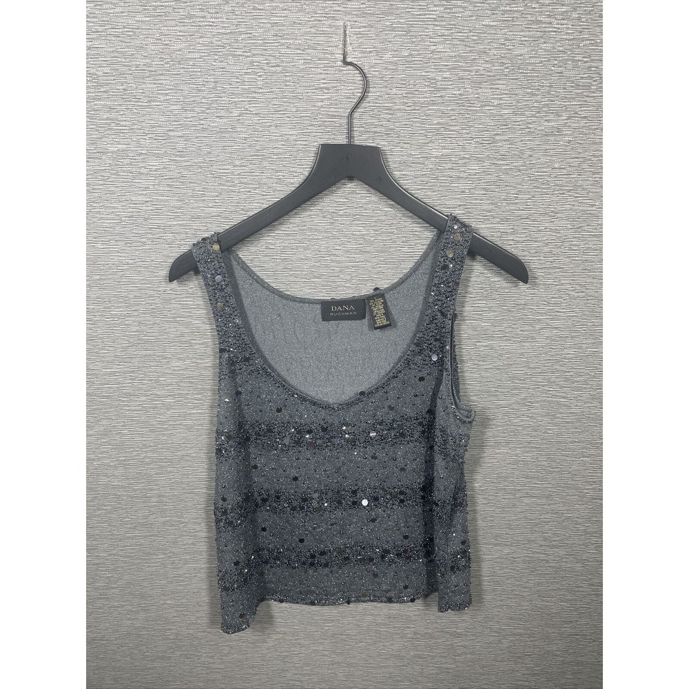 Dana Buchman Women’s Metallic Top Size Large